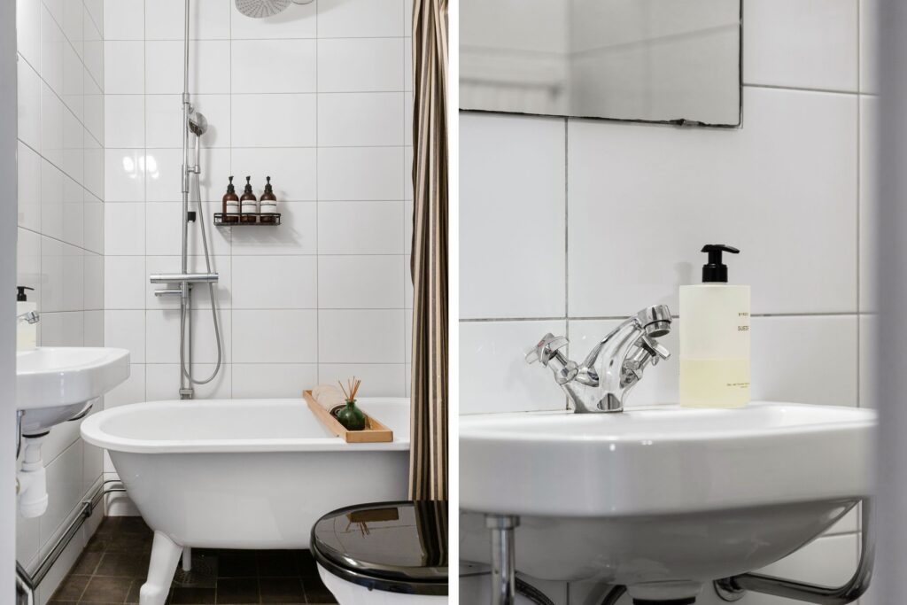 Airbnb short term rental bathroom